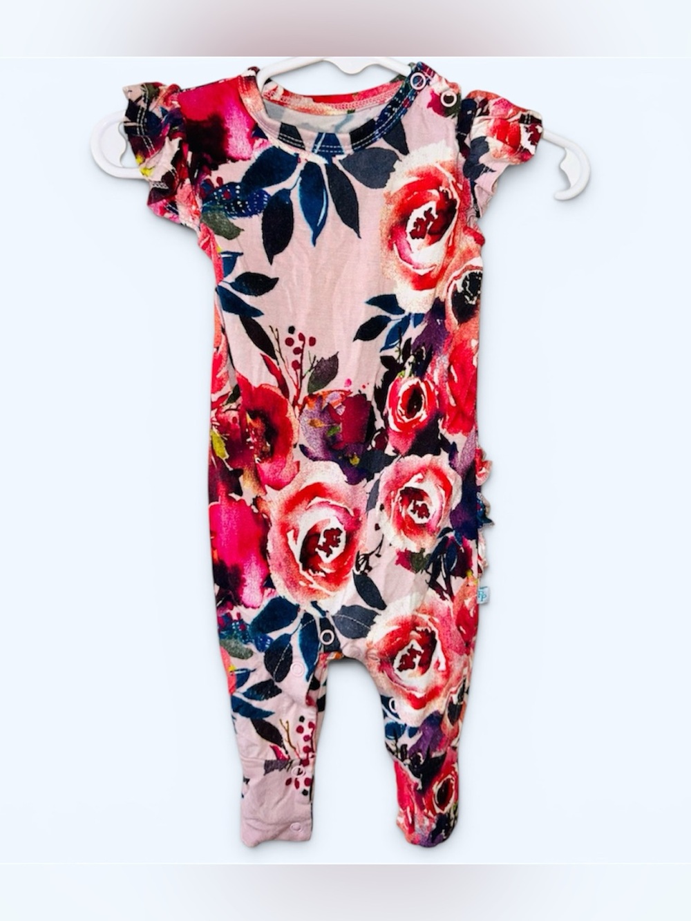 Posh Peanut Ruffle Romper